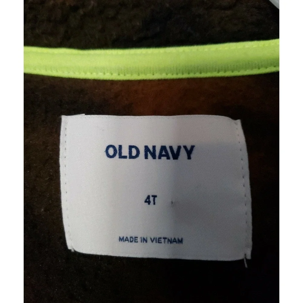 Old Navy‎ Toddler Boys Jacket brown & Black Size 4T